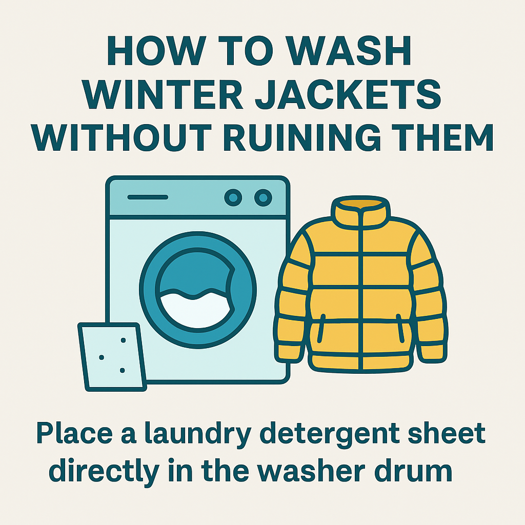 How to Wash Winter Jackets Without Ruining Them: A Complete Guide for Front Load Washer Users